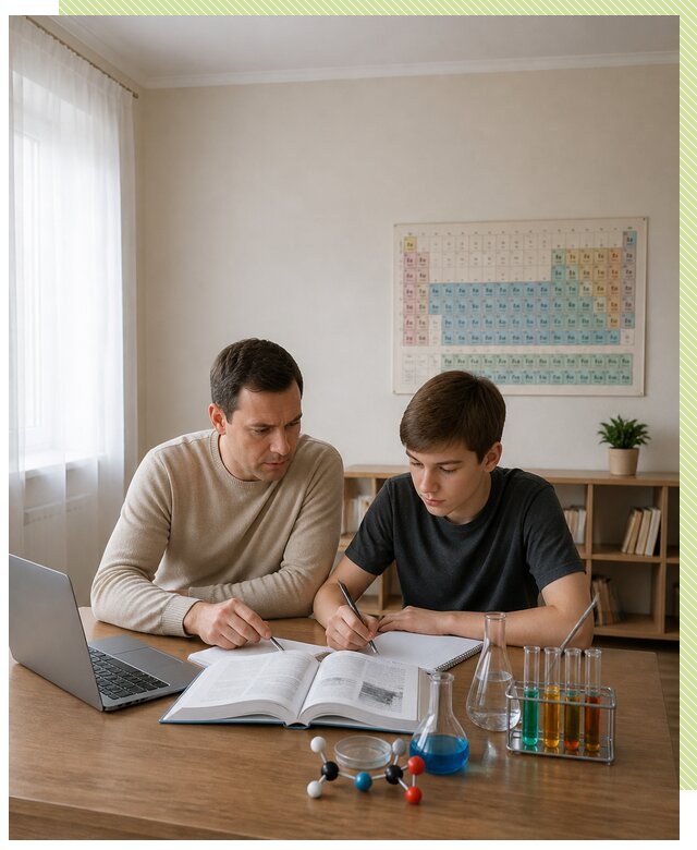 Репетитор по химии 8 класс в Саратове по цене от 1228 р. | Репетитор-Срт